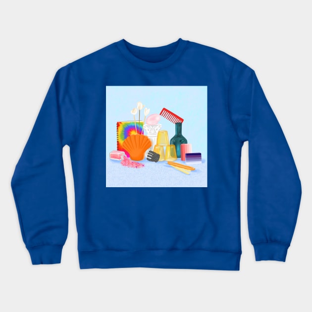 Colourful still life. Crewneck Sweatshirt by Salty Siren Studios